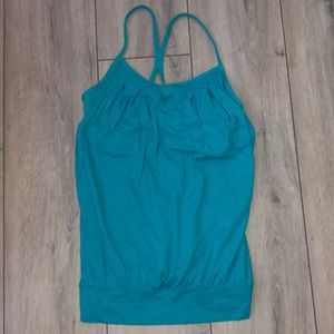 LULU LEMON BLUE TANK TOP